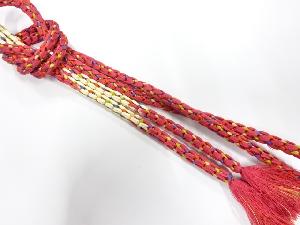 正絹　手組帯締め